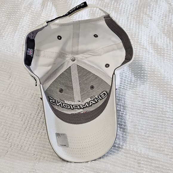 REEBOK Locker Room KC CHIEFS Division Champions NFL Ball Cap Hat Adjustable - Picture 6 of 9